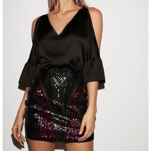 NYE Sequin Skirt